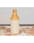 Vintage Chinese Ceramic Flask with Yellow and Cream Glaze, Several Available-9. Asian & Chinese Furniture, Art, Antiques, Vintage Home Décor for sale at FEA Home