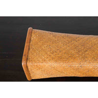 Antique Rattan Woven Qing Dynasty Pillow