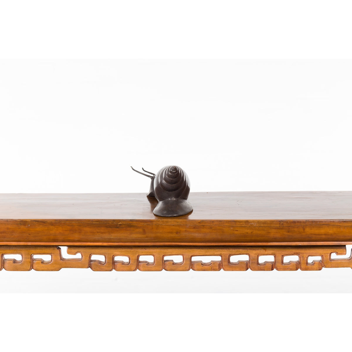 Small Vintage Lost Wax Cast Bronze Snail Sculpture-11. Asian &amp; Chinese Furniture, Art, Antiques, Vintage Home Décor for sale at FEA Home