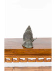 Small Vintage Lost Wax Cast Bronze Snail Sculpture-17. Asian & Chinese Furniture, Art, Antiques, Vintage Home Décor for sale at FEA Home