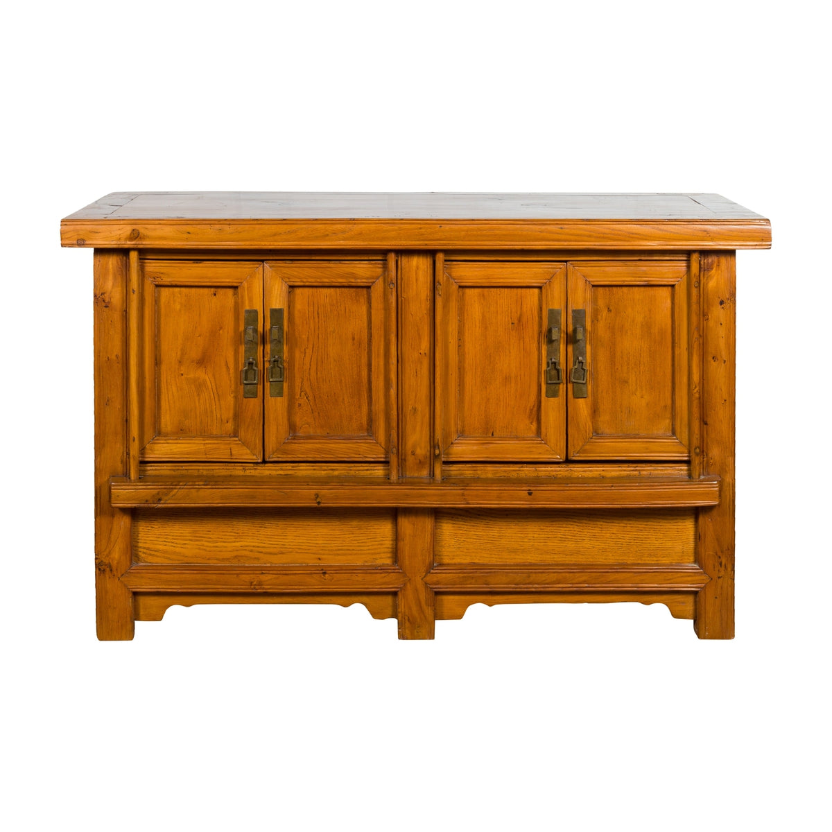 Antique Chinese Console Cabinet with Petite Double Doors and Hidden Compartments-1. Asian & Chinese Furniture, Art, Antiques, Vintage Home Décor for sale at FEA Home