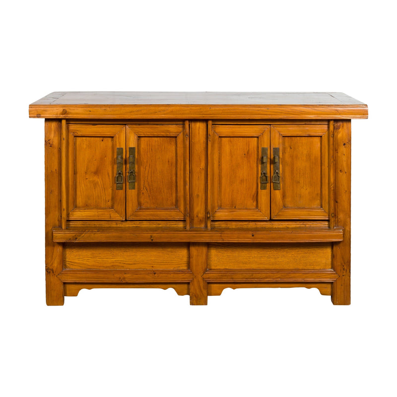 Antique Chinese Console Cabinet with Petite Double Doors and Hidden Compartments-YN7449-1. Asian & Chinese Furniture, Art, Antiques, Vintage Home Décor for sale at FEA Home
