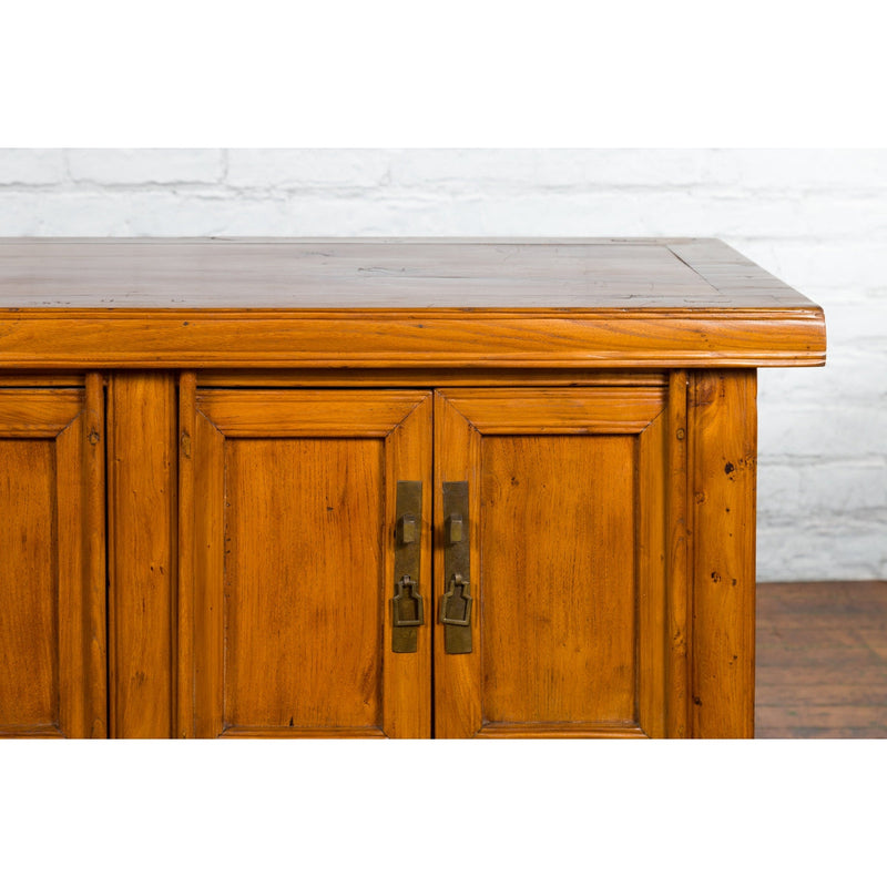 Antique Chinese Console Cabinet with Petite Double Doors and Hidden Compartments - Antique Chinese and Vintage Asian Furniture for Sale at FEA Home