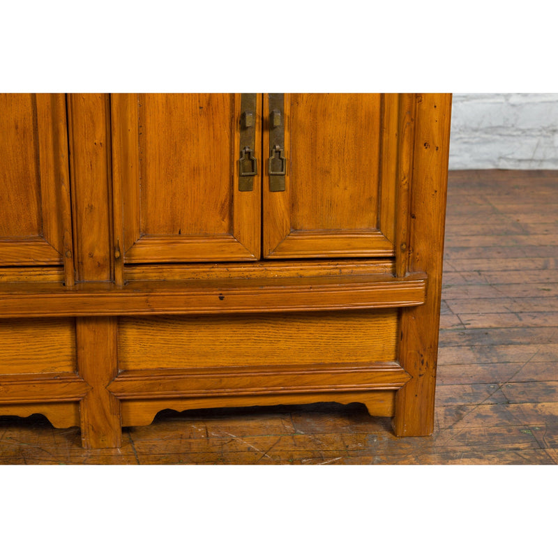 Antique Chinese Console Cabinet with Petite Double Doors and Hidden Compartments-YN7449-7. Asian & Chinese Furniture, Art, Antiques, Vintage Home Décor for sale at FEA Home