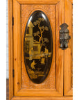 Tall Chinese 19th Century Qing Dynasty Wooden Cabinet with Chinoiserie Panels-12. Asian & Chinese Furniture, Art, Antiques, Vintage Home Décor for sale at FEA Home