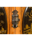 Tall Chinese 19th Century Qing Dynasty Wooden Cabinet with Chinoiserie Panels-15. Asian & Chinese Furniture, Art, Antiques, Vintage Home Décor for sale at FEA Home