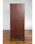 Tall Chinese 19th Century Qing Dynasty Wooden Cabinet with Chinoiserie Panels-16. Asian & Chinese Furniture, Art, Antiques, Vintage Home Décor for sale at FEA Home