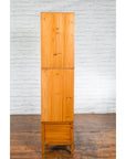 Tall Chinese 19th Century Qing Dynasty Wooden Cabinet with Chinoiserie Panels-18. Asian & Chinese Furniture, Art, Antiques, Vintage Home Décor for sale at FEA Home