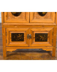Tall Chinese 19th Century Qing Dynasty Wooden Cabinet with Chinoiserie Panels-9. Asian & Chinese Furniture, Art, Antiques, Vintage Home Décor for sale at FEA Home