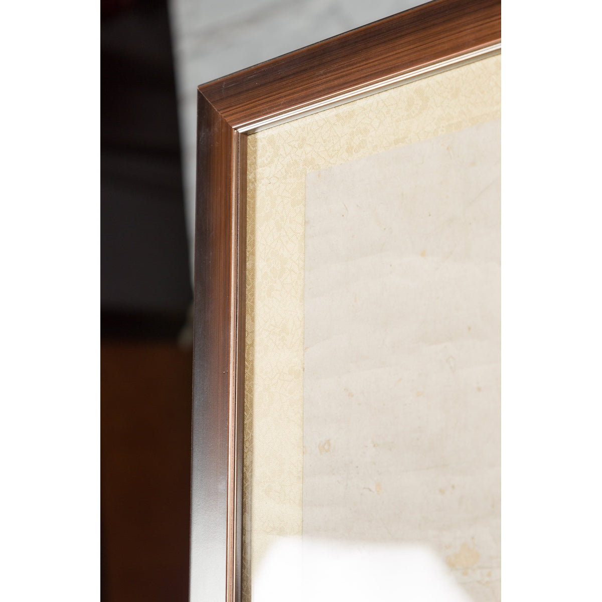 Chinese Qing Dynasty Period 19th Century Ancestor Group Portrait in Custom Frame-21. Asian &amp; Chinese Furniture, Art, Antiques, Vintage Home Décor for sale at FEA Home