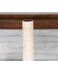 Northern Thai Chiang Mai White Contemporary Vase from the Prem Collection-5. Asian & Chinese Furniture, Art, Antiques, Vintage Home Décor for sale at FEA Home