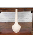 Northern Thai Chiang Mai White Contemporary Vase from the Prem Collection-9. Asian & Chinese Furniture, Art, Antiques, Vintage Home Décor for sale at FEA Home