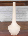 Northern Thai Chiang Mai White Contemporary Vase from the Prem Collection-10. Asian & Chinese Furniture, Art, Antiques, Vintage Home Décor for sale at FEA Home