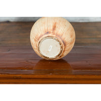 Northern Thai Chiang Mai White Contemporary Vase from the Prem Collection