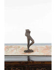Vintage Bronze Ballerina Leg Candle Holder in Battement Frappé Position-6. Asian & Chinese Furniture, Art, Antiques, Vintage Home Décor for sale at FEA Home