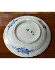 Japanese 19th Century Porcelain Imari Plate with Painted Blue and White Décor-14. Asian & Chinese Furniture, Art, Antiques, Vintage Home Décor for sale at FEA Home