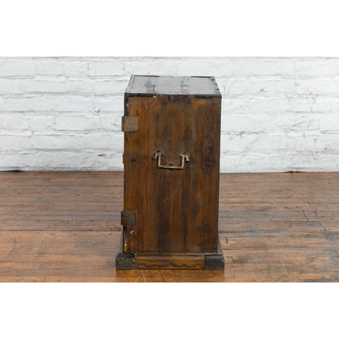 This-is-a-picture-of-a-A Chinese Qing Dynasty Period 19th Century Carrying Chest with Lateral Handles-with-image-position-13-style-YN1381-Shop-for-Vintage-and-Antique-Asian-and-Chinese-Furniture-for-sale-at-FEA Home-NYC