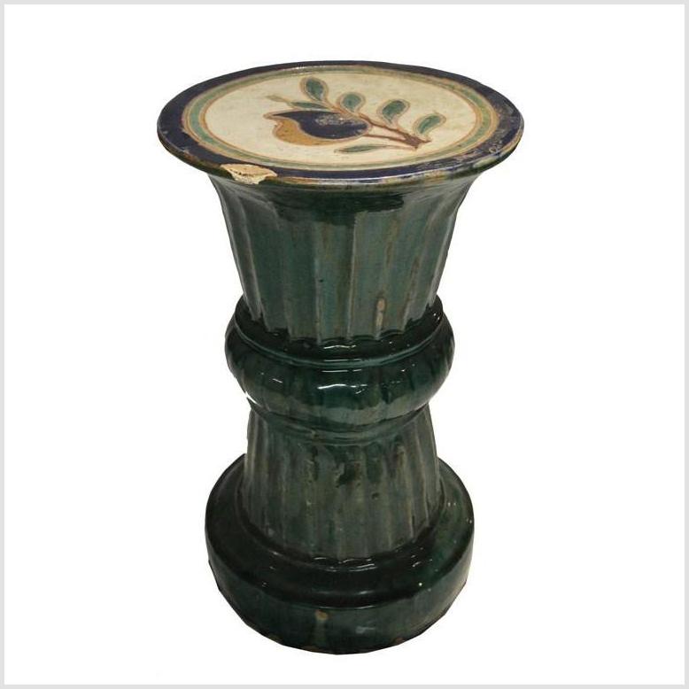 Anamese (Vietnam) Glazed Ceramic Garden Seat 