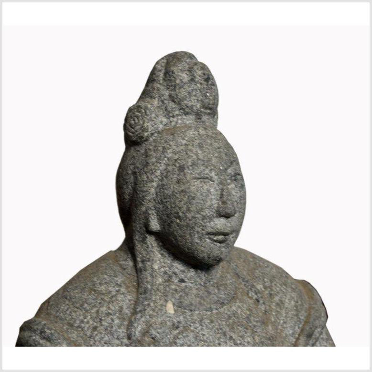 Antique 19th Century Chinese Hand-Carved Stone Guardian Sculpture-2. Asian & Chinese Furniture, Art, Antiques, Vintage Home Décor for sale at FEA Home