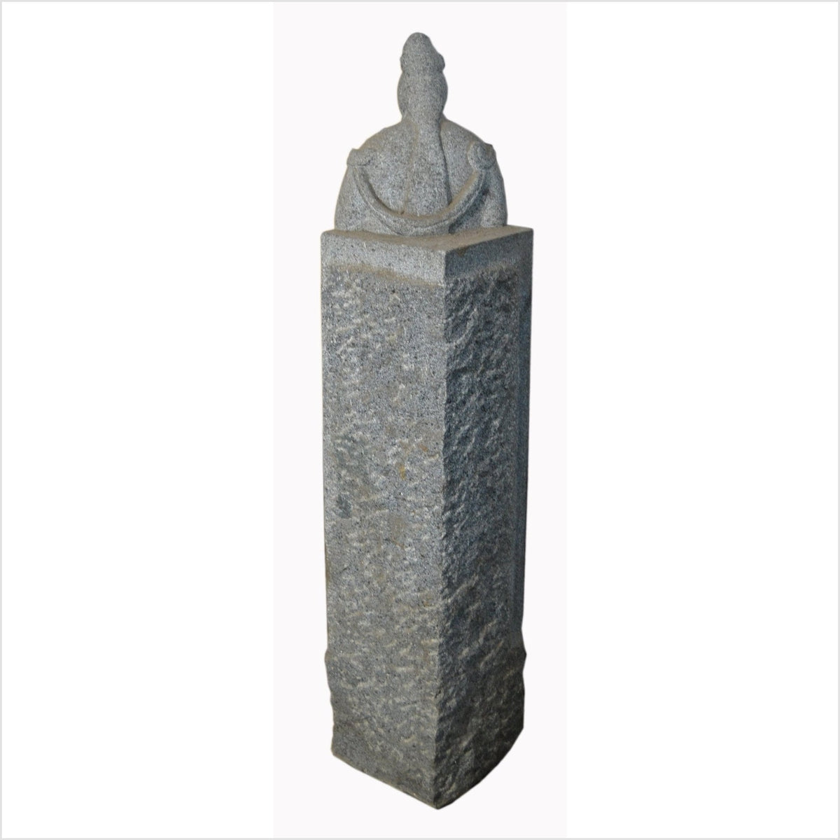 Antique 19th Century Chinese Hand-Carved Stone Guardian Sculpture-7. Asian &amp; Chinese Furniture, Art, Antiques, Vintage Home Décor for sale at FEA Home