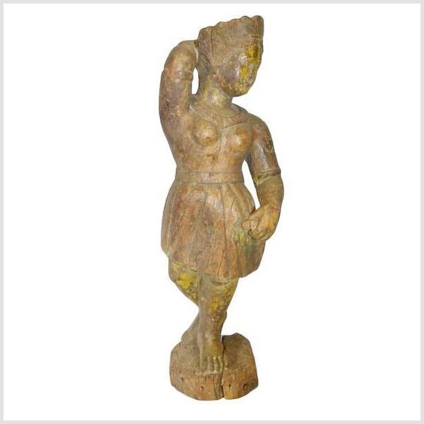 Antique Asian Hand Carved Statue-2. Asian & Chinese Furniture, Art, Antiques, Vintage Home Décor for sale at FEA Home
