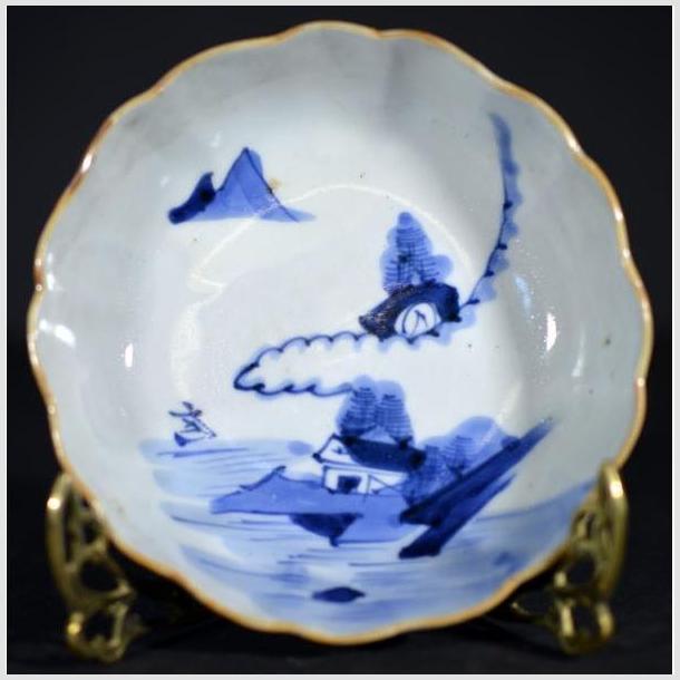 Antique Asian Hand Painted Porcelain Bowl-1. Asian & Chinese Furniture, Art, Antiques, Vintage Home Décor for sale at FEA Home