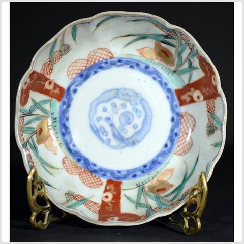 Antique Asian Hand Painted Porcelain Bowl- Asian Antiques, Vintage Home Decor & Chinese Furniture - FEA Home