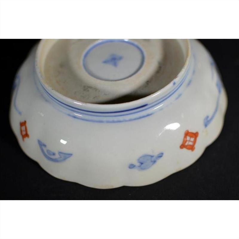 Antique Asian Hand Painted Porcelain Bowl-7. Asian &amp; Chinese Furniture, Art, Antiques, Vintage Home Décor for sale at FEA Home