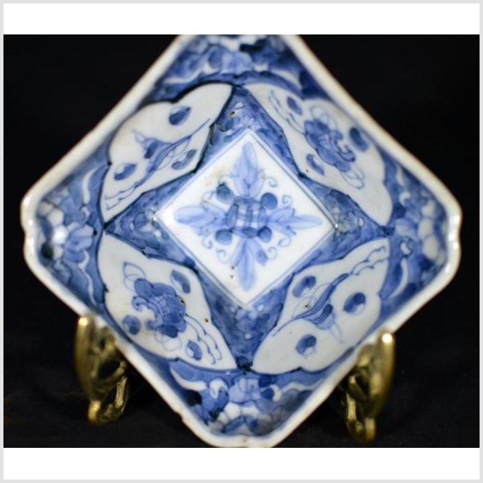 Antique Asian Hand Painted Porcelain Dish / Bowl-1. Asian & Chinese Furniture, Art, Antiques, Vintage Home Décor for sale at FEA Home