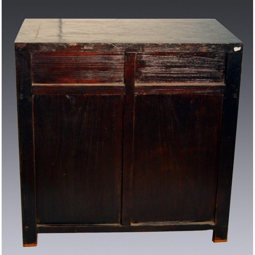 Antique Black Chinese Chinoiserie Cabinet-6. Asian &amp; Chinese Furniture, Art, Antiques, Vintage Home Décor for sale at FEA Home
