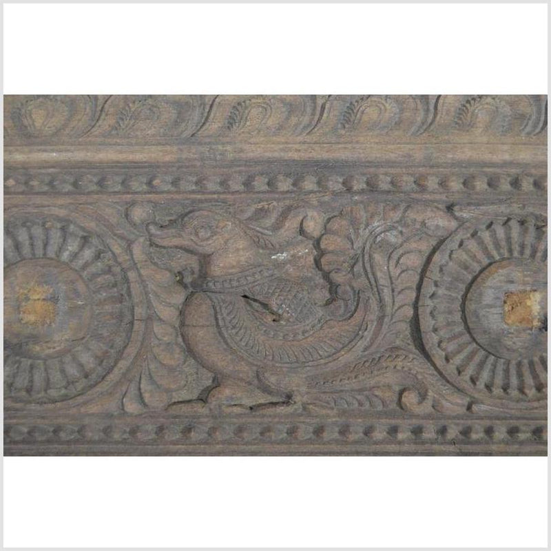 Antique Indian Carving-YN4493-2. Asian & Chinese Furniture, Art, Antiques, Vintage Home Décor for sale at FEA Home