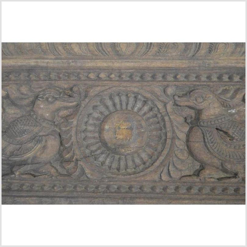 Antique Indian Carving-YN4493-3. Asian & Chinese Furniture, Art, Antiques, Vintage Home Décor for sale at FEA Home