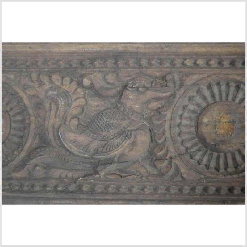 Antique Indian Carving-YN4493-4. Asian & Chinese Furniture, Art, Antiques, Vintage Home Décor for sale at FEA Home