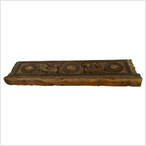 Antique Indian Carving-YN4493-6. Asian & Chinese Furniture, Art, Antiques, Vintage Home Décor for sale at FEA Home