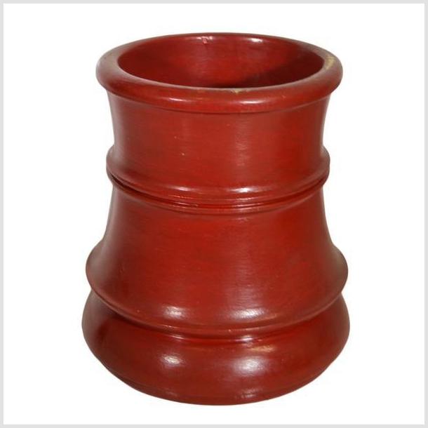 Antique Burmese Ceremonial Holder – Hourglass Silhouette, Smooth Finish-1. Asian &amp; Chinese Furniture, Art, Antiques, Vintage Home Décor for sale at FEA Home