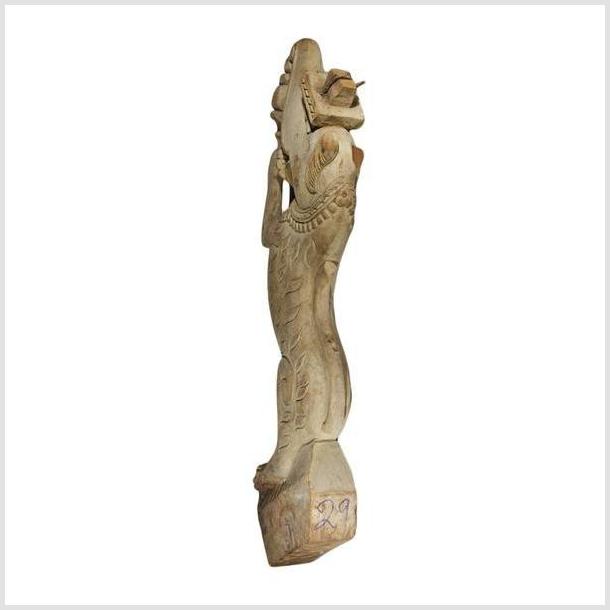 Antique Burmese Temple Carving – Elephant-Head Deity, Decorative Jug-10. Asian &amp; Chinese Furniture, Art, Antiques, Vintage Home Décor for sale at FEA Home
