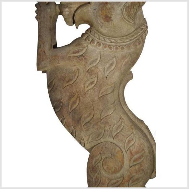 Antique Burmese Temple Carving – Elephant-Head Deity, Decorative Jug-4. Asian &amp; Chinese Furniture, Art, Antiques, Vintage Home Décor for sale at FEA Home