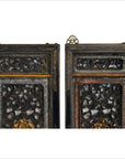 Antique Chinese 3 Panel Screen With Hand Painting-2. Asian & Chinese Furniture, Art, Antiques, Vintage Home Décor for sale at FEA Home