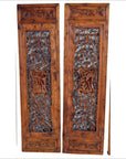 Antique Chinese 4 Panel Screen-3. Asian & Chinese Furniture, Art, Antiques, Vintage Home Décor for sale at FEA Home
