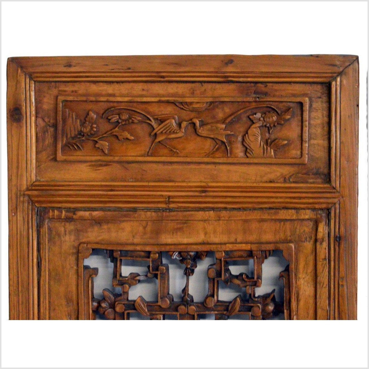 Antique Chinese 4 Panel Screen-4. Asian &amp; Chinese Furniture, Art, Antiques, Vintage Home Décor for sale at FEA Home