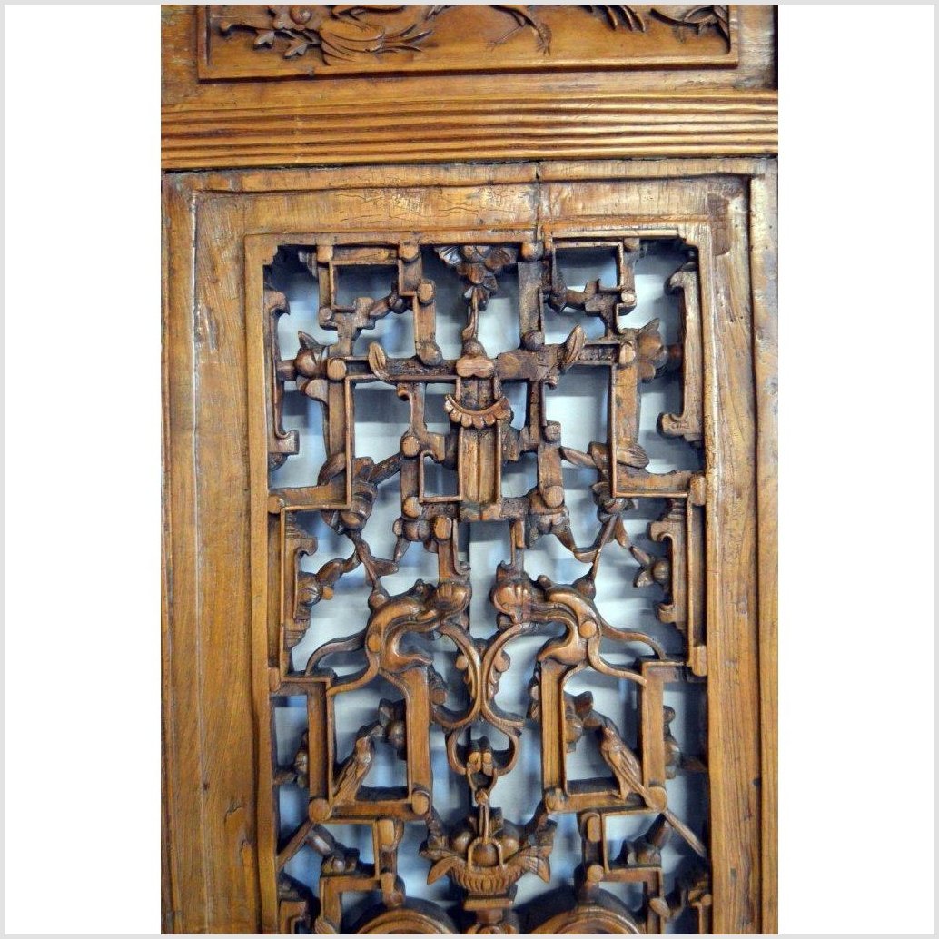 Antique Chinese 4 Panel Screen-5. Asian &amp; Chinese Furniture, Art, Antiques, Vintage Home Décor for sale at FEA Home