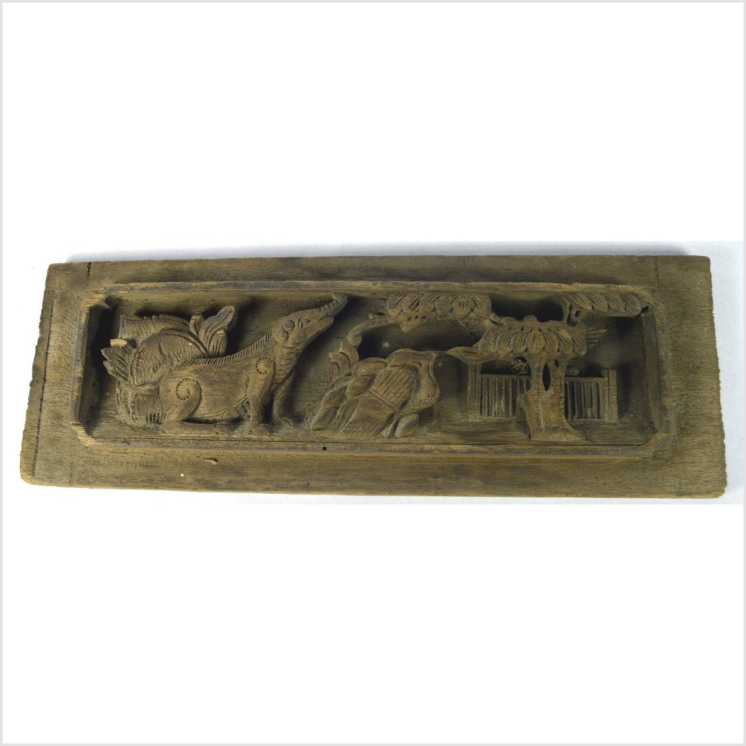 Antique Chinese Architectural Temple Plaque-1. Asian & Chinese Furniture, Art, Antiques, Vintage Home Décor for sale at FEA Home