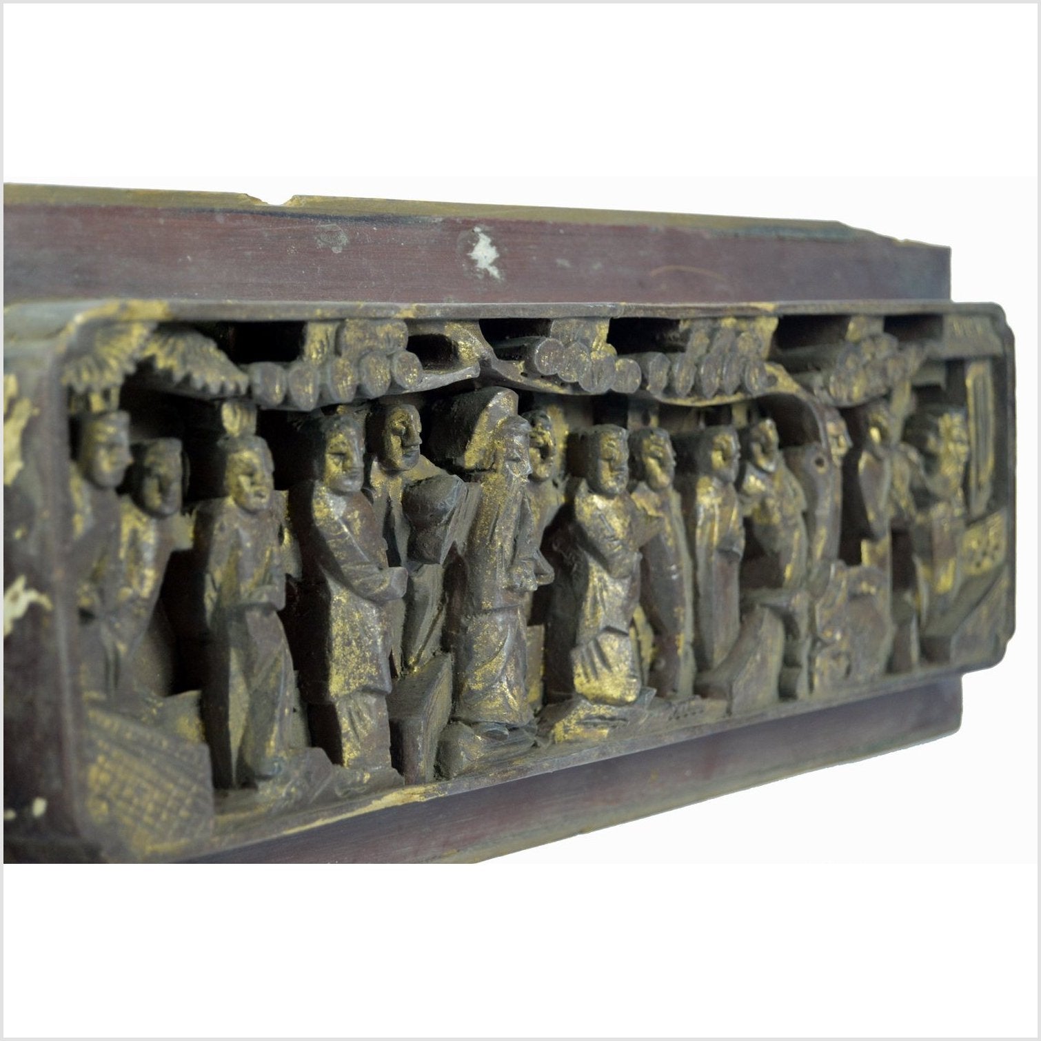 Antique Chinese Architectural Temple Plaque-6. Asian &amp; Chinese Furniture, Art, Antiques, Vintage Home Décor for sale at FEA Home
