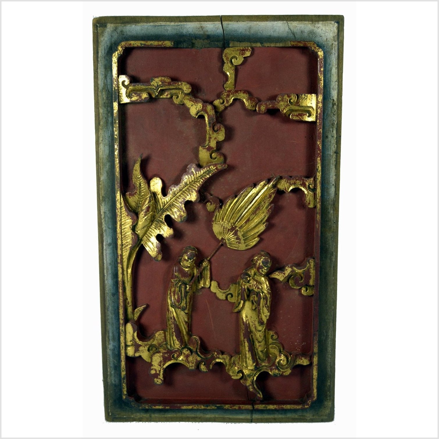Antique Chinese Architectural Wedding Bed Plaque-2. Asian & Chinese Furniture, Art, Antiques, Vintage Home Décor for sale at FEA Home