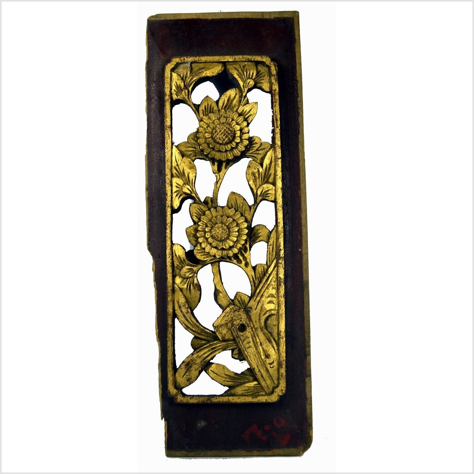 Antique Chinese Architectural Wedding Bed Plaque-2. Asian & Chinese Furniture, Art, Antiques, Vintage Home Décor for sale at FEA Home