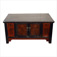 Antique Chinese Black Lacquer Cabinet- Asian Antiques, Vintage Home Decor & Chinese Furniture - FEA Home