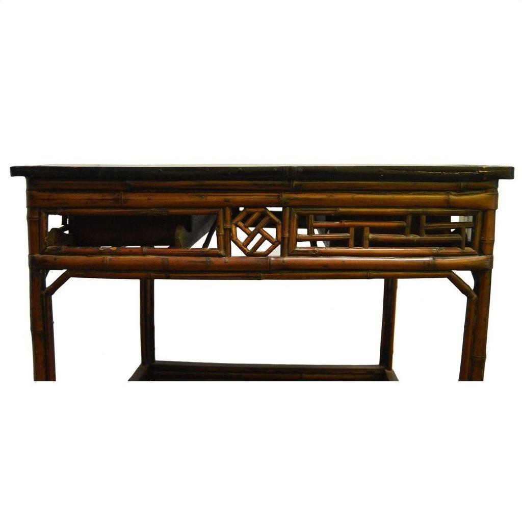 Antique Black Lacquer Chinese Table-8. Asian &amp; Chinese Furniture, Art, Antiques, Vintage Home Décor for sale at FEA Home