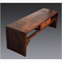 Antique Chinese Carved Coffee Table
