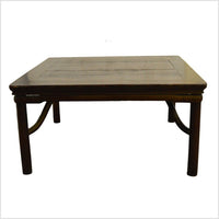 Antique Chinese Dark Brown Lacquer Table- Asian Antiques, Vintage Home Decor & Chinese Furniture - FEA Home
