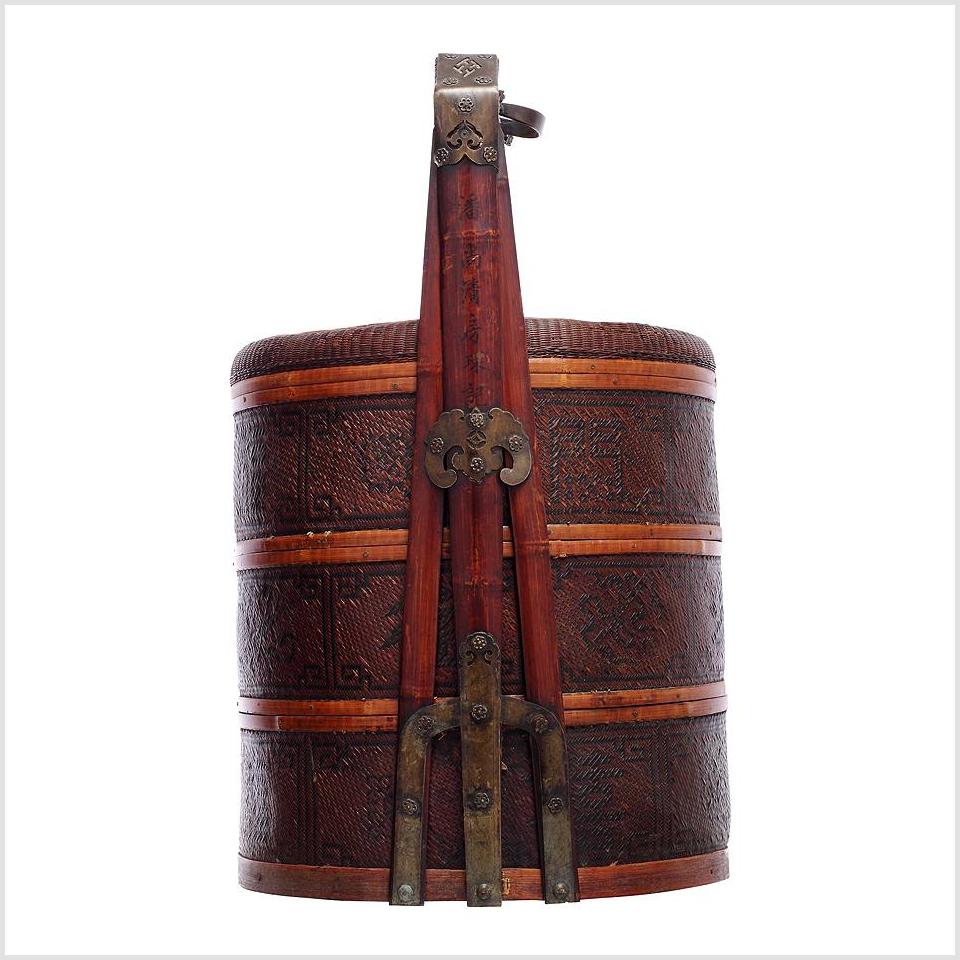 Antique Chinese Food Basket-2. Asian & Chinese Furniture, Art, Antiques, Vintage Home Décor for sale at FEA Home